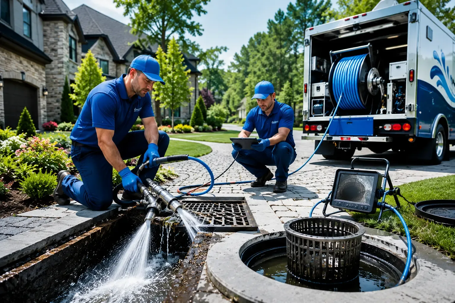 Local outdoor drain cleaning professionals in Lebanon, WI